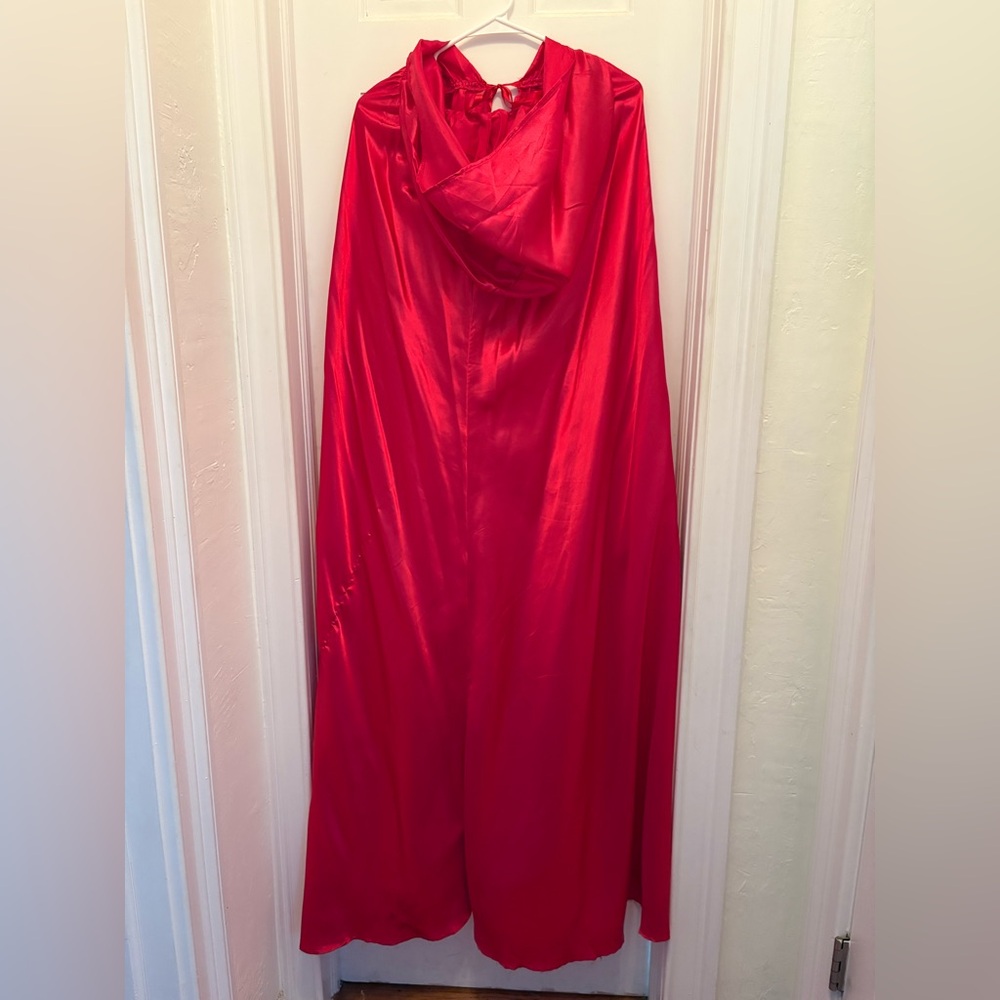 Coquette Flirty Sexy Chic Little Red Riding Hood Costume Dress and Cape Size M - Picture 8 of 8
